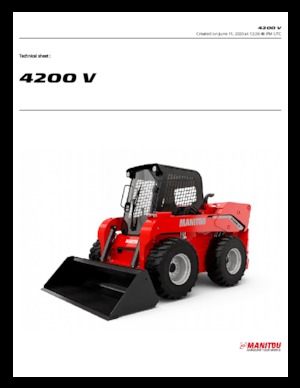 Minipale Manitou 4200V