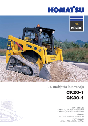 Minipale Komatsu CK30-1