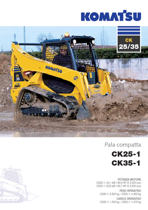 Minipale Komatsu CK35-1