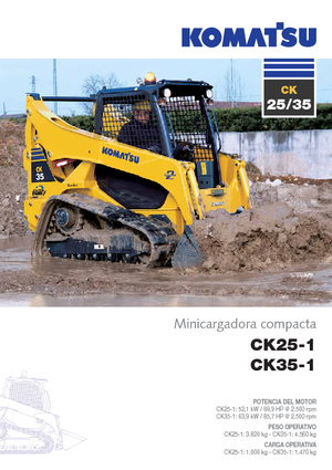Minipale Komatsu CK35-1