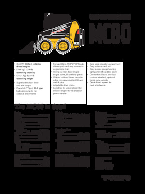 Minipale Volvo MC80