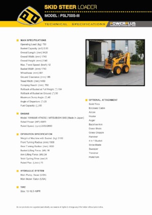 Minipale PowerPlus PSL750S-III