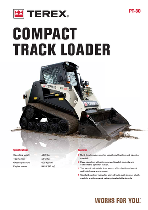 Minipale Terex PT 80