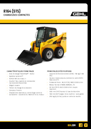 Minipale Gehl R164
