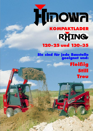 Minipale Hinowa Rhino 120-25