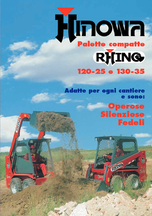Minipale Hinowa Rhino 130-35