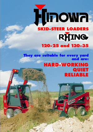 Minipale Hinowa Rhino 130-35