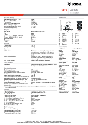 Minipale Bobcat S550