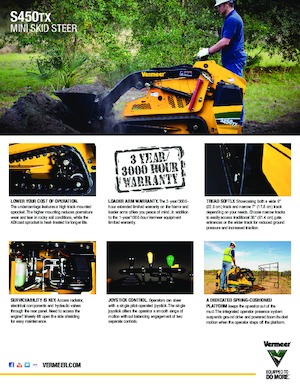 Minipale Vermeer S450TX