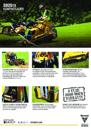 Minipale Vermeer S925TX