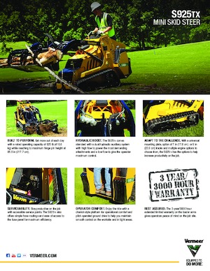 Minipale Vermeer S925TX