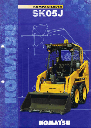 Minipale Komatsu SK05J