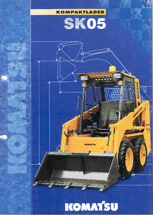 Minipale Komatsu SK05