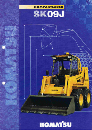 Minipale Komatsu SK09J