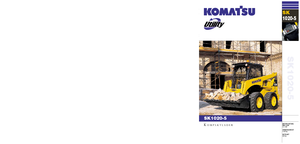 Minipale Komatsu SK1020-5 Super Flow