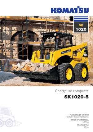 Minipale Komatsu SK1020-5 turbo
