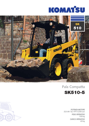 Minipale Komatsu SK510-5