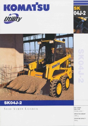 Minipale Komatsu SK04J-2