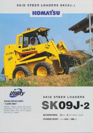 Minipale Komatsu SK09J-2