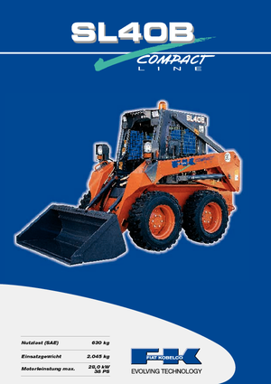 Minipale Fiat Kobelco SL 40 B