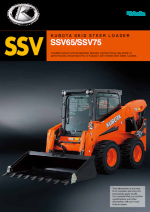 Minipale Kubota SSV65PHC