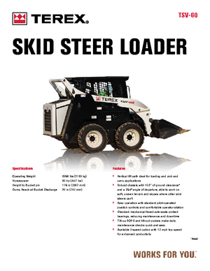 Minipale Terex TSV 60