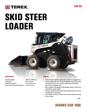Minipale Terex TSV 80