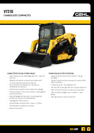 Minipale Gehl VT210