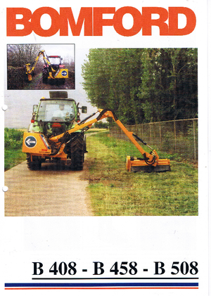 Falciatrici per scarpate Bomford B 458