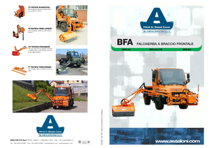 Falciatrici per scarpate Assaloni BFA 30