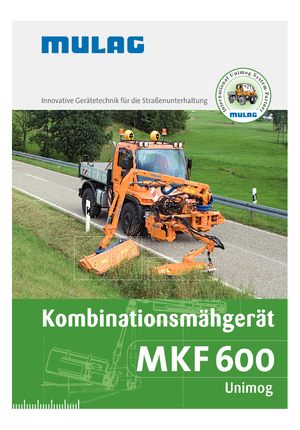 Falciatrici per scarpate Mulag MKF 600
