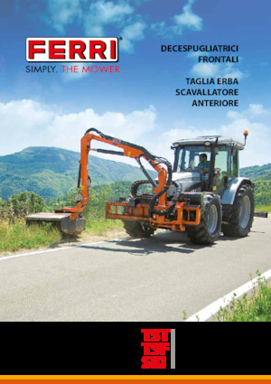 Falciatrici per scarpate Ferri SKI DX-SX