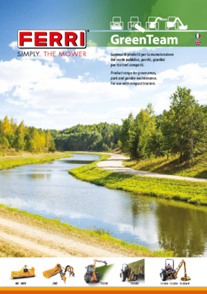 Falciatrici per scarpate Ferri T 320A