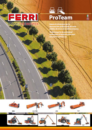 Falciatrici per scarpate Ferri TSP530 Energy