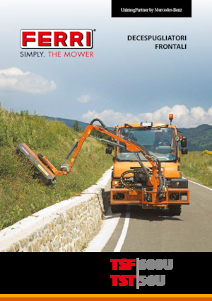 Falciatrici per scarpate Ferri TSF 600U