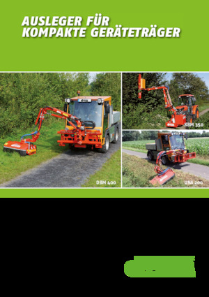 Falciatrici per scarpate Dücker DBM 400 TMK 10