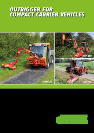 Falciatrici per scarpate Dücker DBM 400 TMK 10