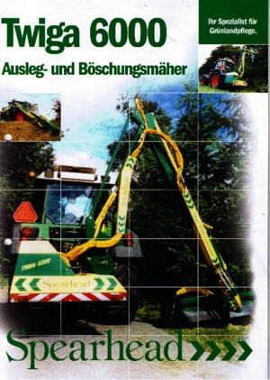 Falciatrici per scarpate Spearhead Twiga 6000 Teleskop