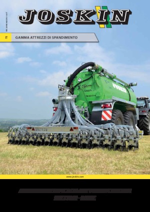 Iniettori di liquami Joskin TERRAFLEX/3 5200/13SHK/3