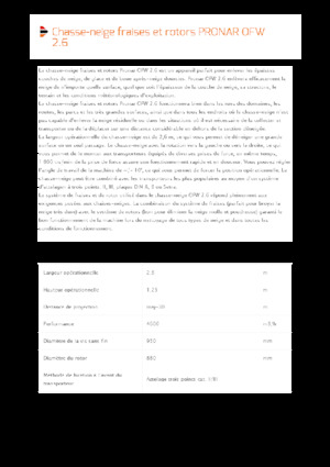 Sgombraneve Pronar OFW 2.6 
