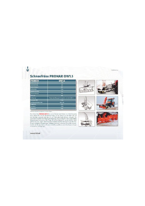 Sgombraneve Pronar OW 1.5 