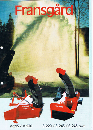 Sgombraneve Fransgard S 245 proff
