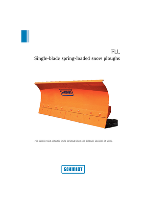 Spazzaneve con apertura a molla Schmidt FLL 24 *