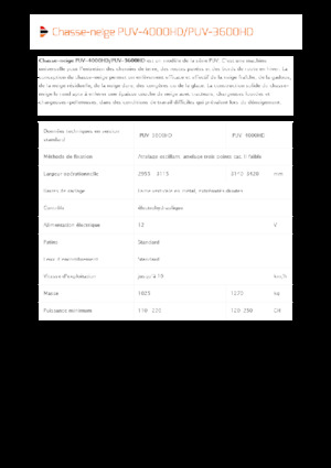 Spazzaneve con apertura a cerniera Pronar PUV 3600HD