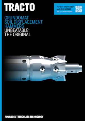 Punte di perforazione terreno TRACTO-Technik Grundomat S 75 Servo