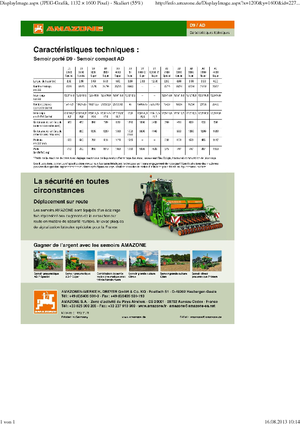 Seminatrici Amazone AD 3000 Super RoTec