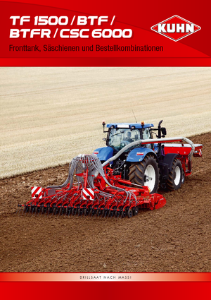 Seminatrici Kuhn BTF 3000-24 DD