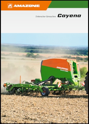 Seminatrici Amazone Cayena 6001 C