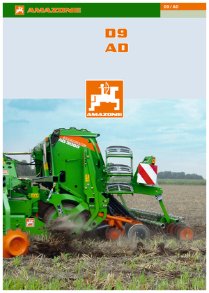 Seminatrici Amazone D9 6000 Super