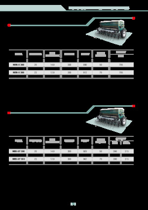 Seminatrici Arbos MEK-X 300